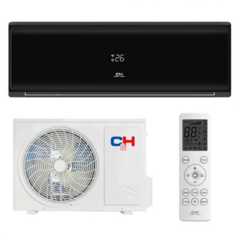 Кондиціонер Cooper&Hunter CH-S12FTXAL2-FB SUPREME CONTINENTAL FULL BLACK)