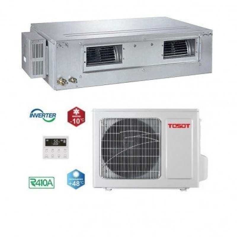Канальний кондиціонер Tosot TFH12K3FI / TUHD12NK3FO
