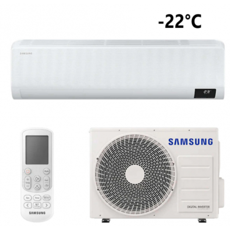Кондиціонер інверторний Samsung AR09BXFAMWKNUA Geo WindFree WiFi R32   